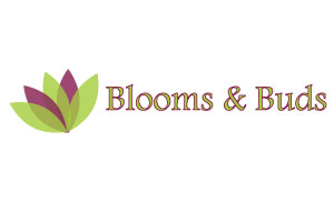 Blooms & Buds Logo, Logo, Branding, Adobe Illustrator, Photoshop